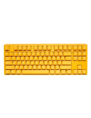 Ducky One 3 Yellow TKL Hot-Swap  Mechanical Keyboard - Cherry Red