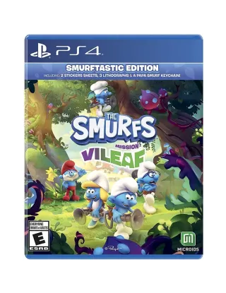 PS4: The Smurfs: Mission Vileaf - Smurftastic Edition - R1