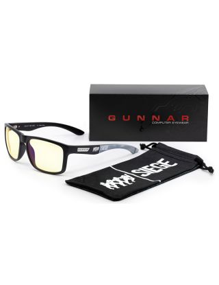 GUNNAR - 6-SIEGE INTERCEPT - Gaming/Computer Glasses - Onyx - Amber