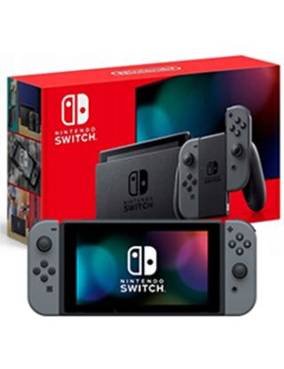 New Nintendo Switch With Extended Battery - Gray Joy con