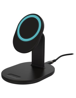 Magnetic Wireless Charging Stand - Black