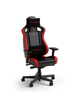 Noblechairs EPIC Compact Gaming Chair-Black/Carbon/Red - 677584