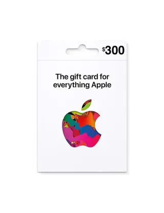 Apple iTunes Gift Card $300 (U.S. Account) - Instant SMS Delivery
