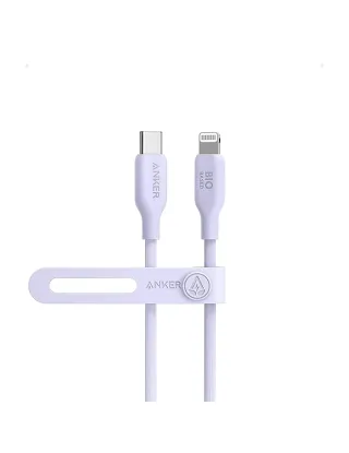 Anker 542 USB-C to Lightning Cable (Bio-Based) (0.9m/3ft) - Violet