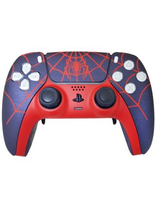 Ps5 Dualsense Wireless (Custom) Controller - SpiderMan Red