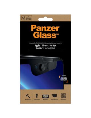 Panzerglass iPhone 13 Pro Max 6.7" CF Camslider Tempered glass - Black AB