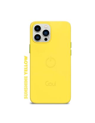 Goui Magnetic Cover For iPhone 13 Pro - Sunshine Yellow