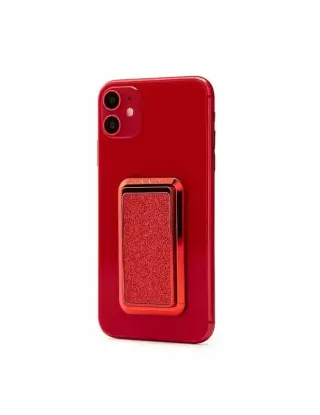 HANDLstick Glitter Collection Smartphone Grip And Stand - Red