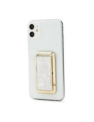HANDLstick Stone Collection Smartphone Grip And Stand - Mother of Pearl / Champagne