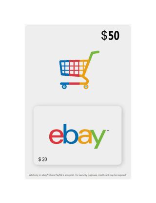 eBAY GIFT CARD $50 (USA)