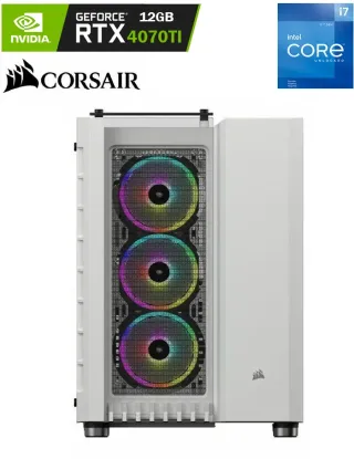 Corsair Crystal Series 680X Intel Core i7-12700K (12th Gen) RGB Mid Tower Gaming Pc