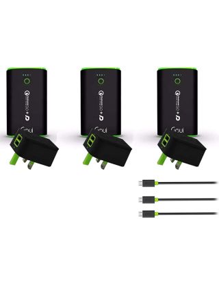 Goui - 3x Taya Plus + 3x Spot + 3 x Micro to Micro USB Cable - Package