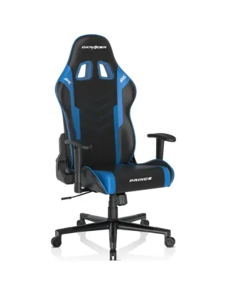 DXRacer P132 Prince Series Gaming Chair - Black/Blue