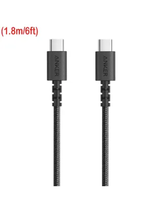 Anker Powerline Select + USB-C to USB-C Cable (1.8m/6ft) – Black