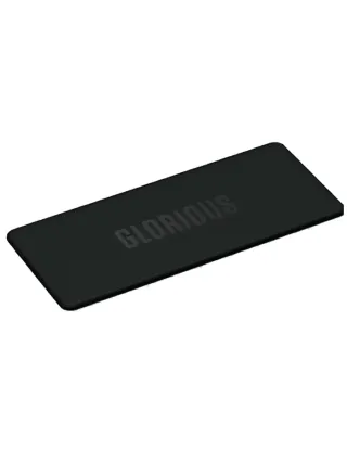 Glorious Sound Dampening Keyboard Mat 75% TKL - Black - 13.7 x 5.7 inch