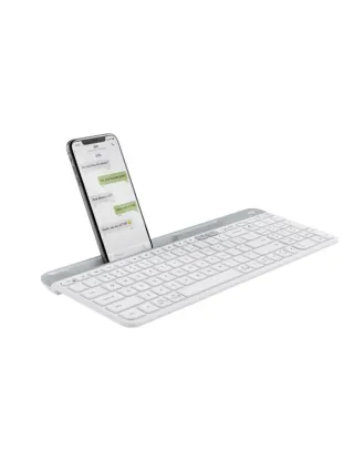 Logitech K580 Slim Multi-Device Wireless Keyboard - Off White