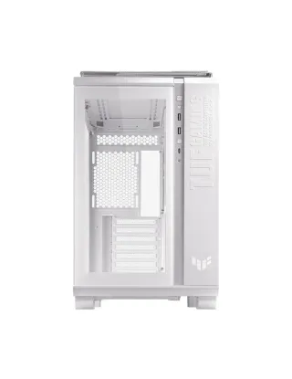 Asus TUF GT502 Tempered Glass Mid Tower Gaming Case - White