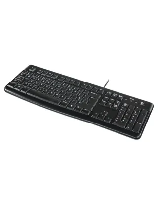 Logitech K120 USB wired Keyboard,English/Arabic
