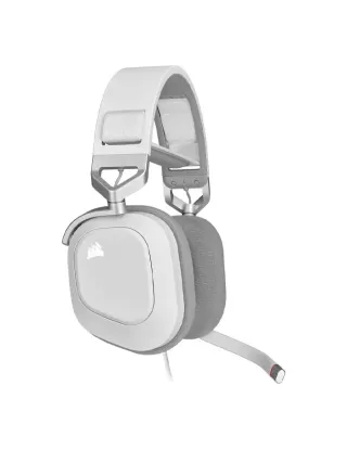 HS80 RGB USB Wired Gaming Headset - White (EU)