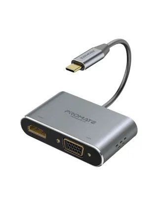 Promate MediaHub-C2 High Definition USB-C Display Adapter