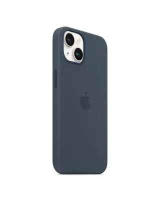 Apple iPhone 14 Plus Silicone Case with MagSafe - Storm Blue