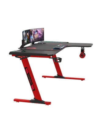 GAMEON Phantom XL-R Series L-Shaped RGB Flowing Light Gaming Desk (Size: 1400-600-720mm)  - Right