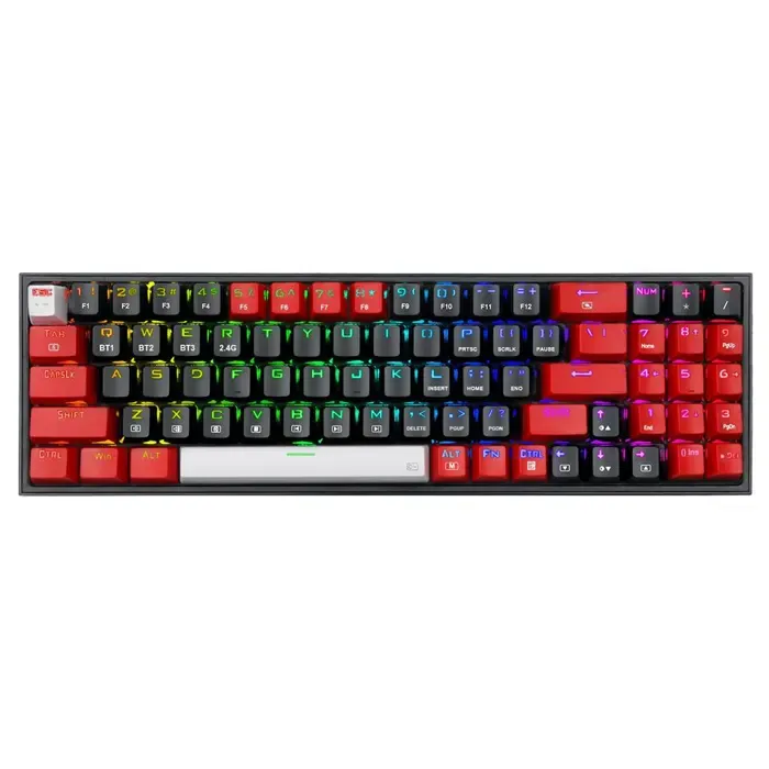 Shop Redragon Pollux Pro Wired/2.4G/BT 78 Keys Gaming Keyboard - Dust ...