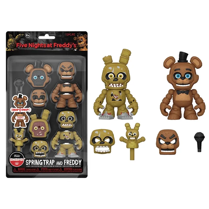 Buy SNAPS! Springtrap and Freddy 2-Pack at Funko.