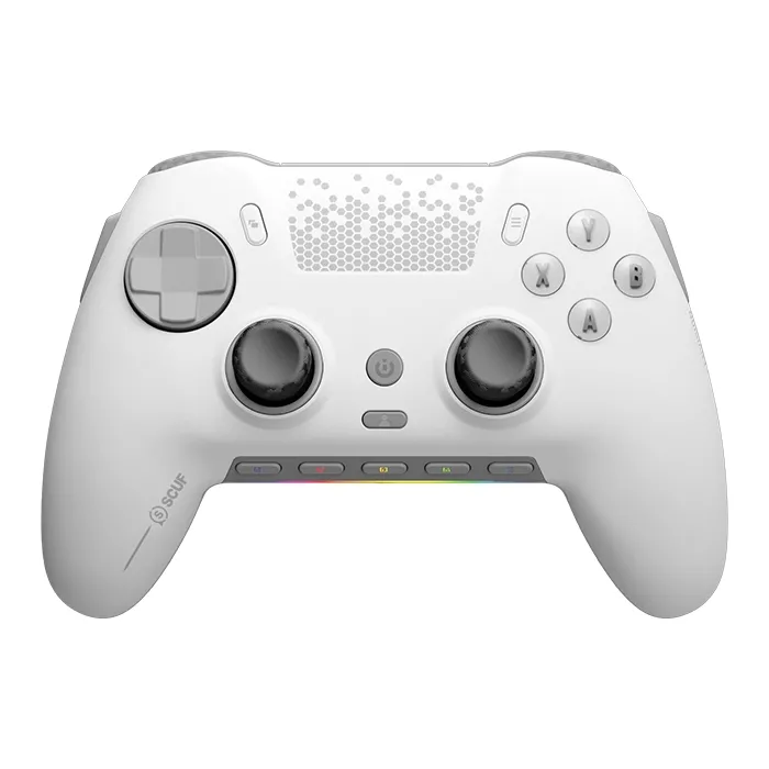 Scuf Envision Pro Wireless Pc Gaming Controller For Pc - White/gray