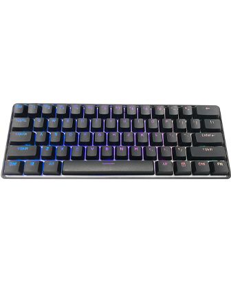 Kraken Pro 60 Red Black Lighting Programmable Mechanical RGB Gaming  Keyboard