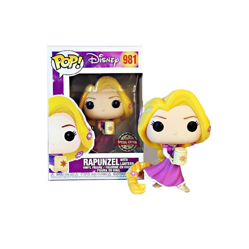 POP Funko Disney Tangled Rainponce 981 Rapunzel with Lantern Special Edition 