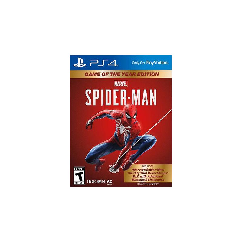 marvel spiderman game of the year edition