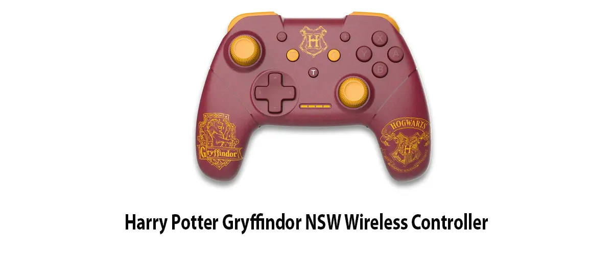 Nintendo Switch : Harry Potter Wireless Controller - Gryffindor Red